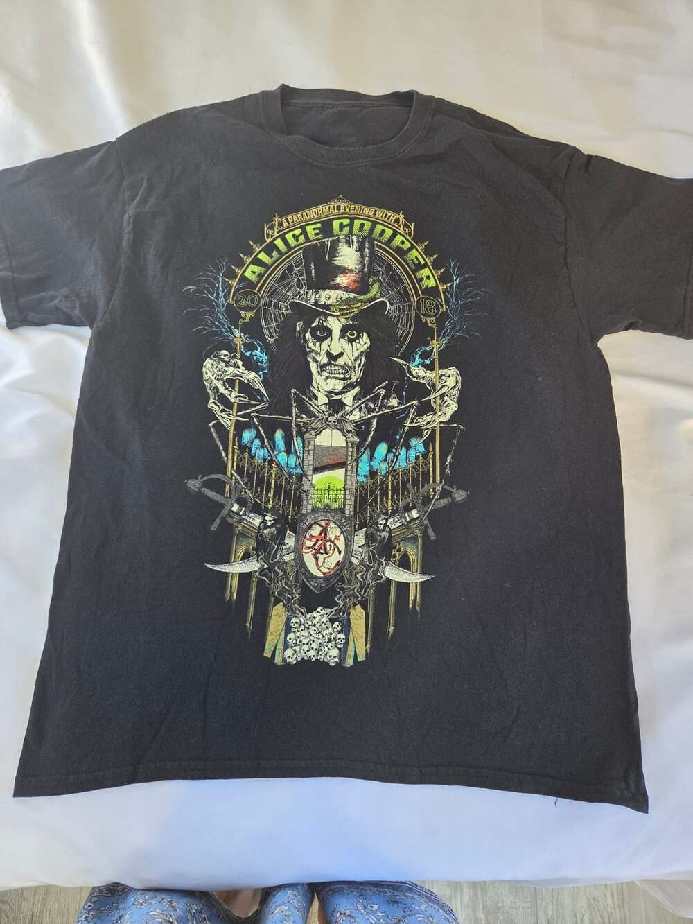 Alice Cooper A Paranormal Evening 2018 Tour Shirt